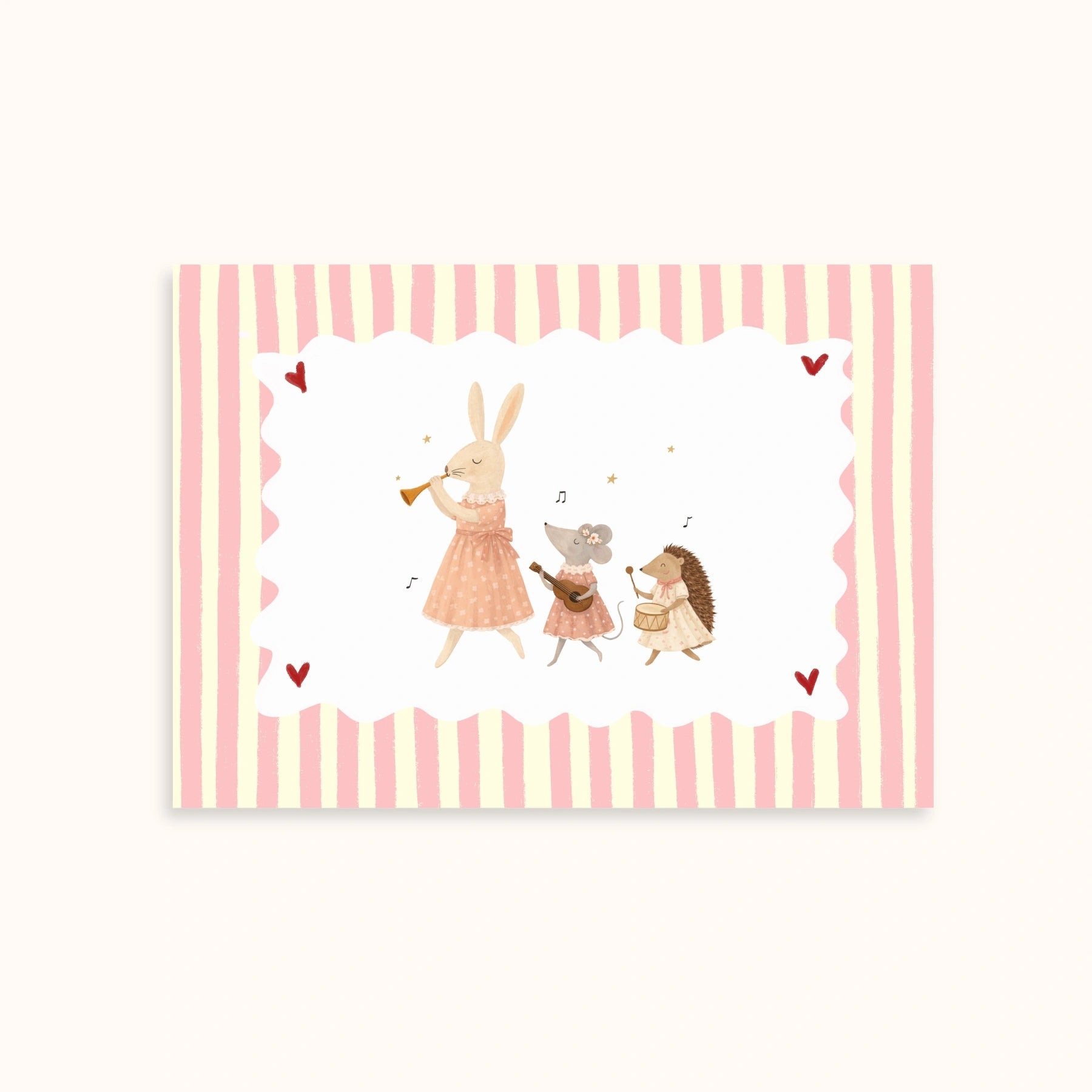 Vintage Girls Nursery Wall Art Set of 2