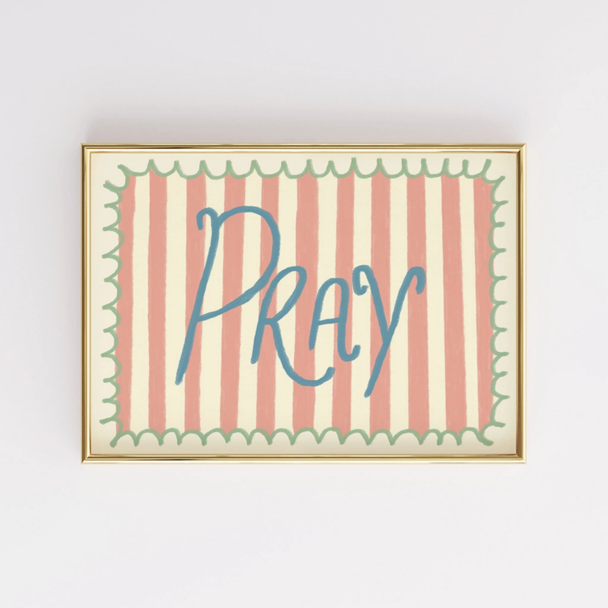 Pray Nursery Wall Art
