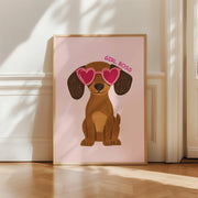 Girl Boss Dog – Nursery & kids wall art