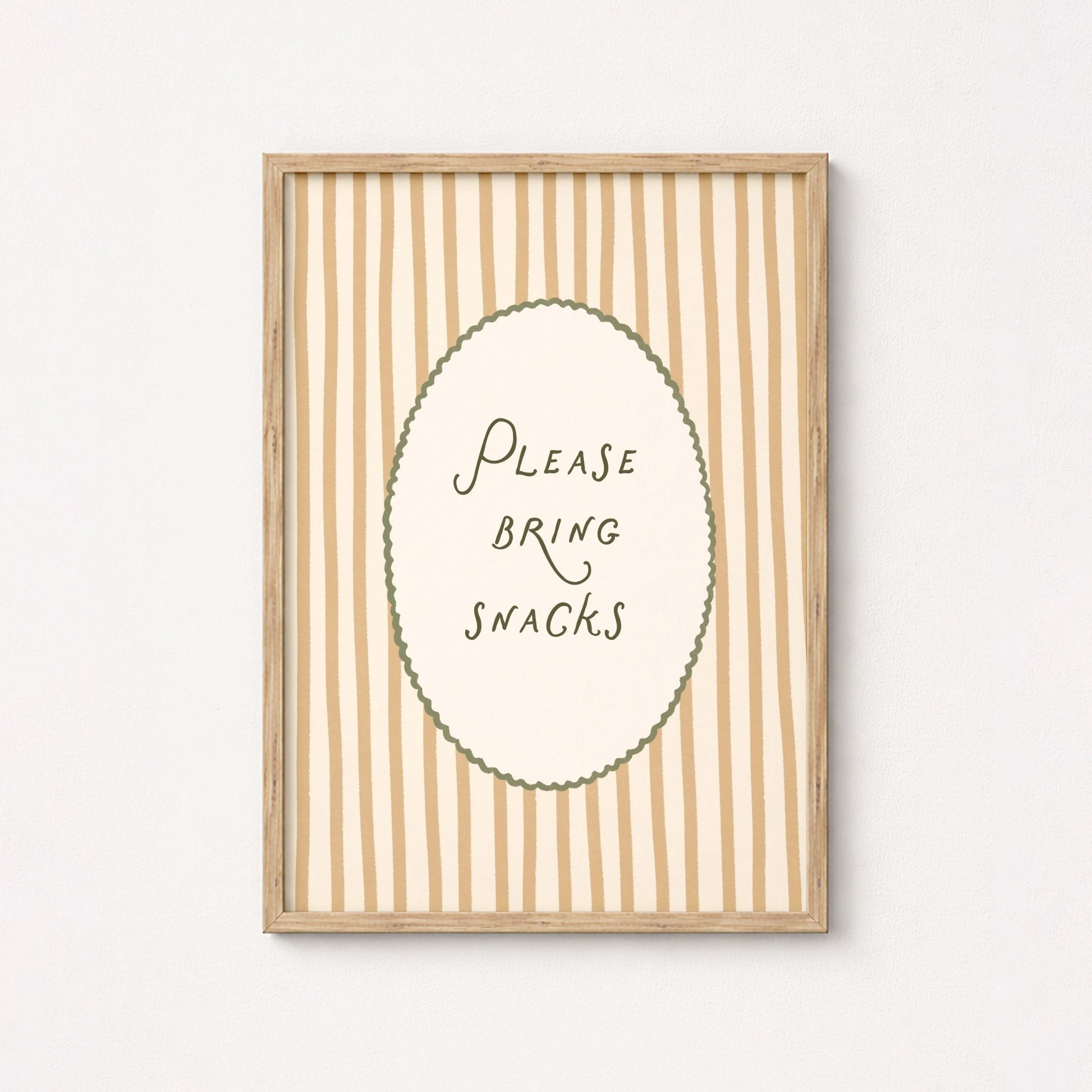 Funny Kitchen Quote Print