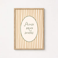 Funny Kitchen Quote Print