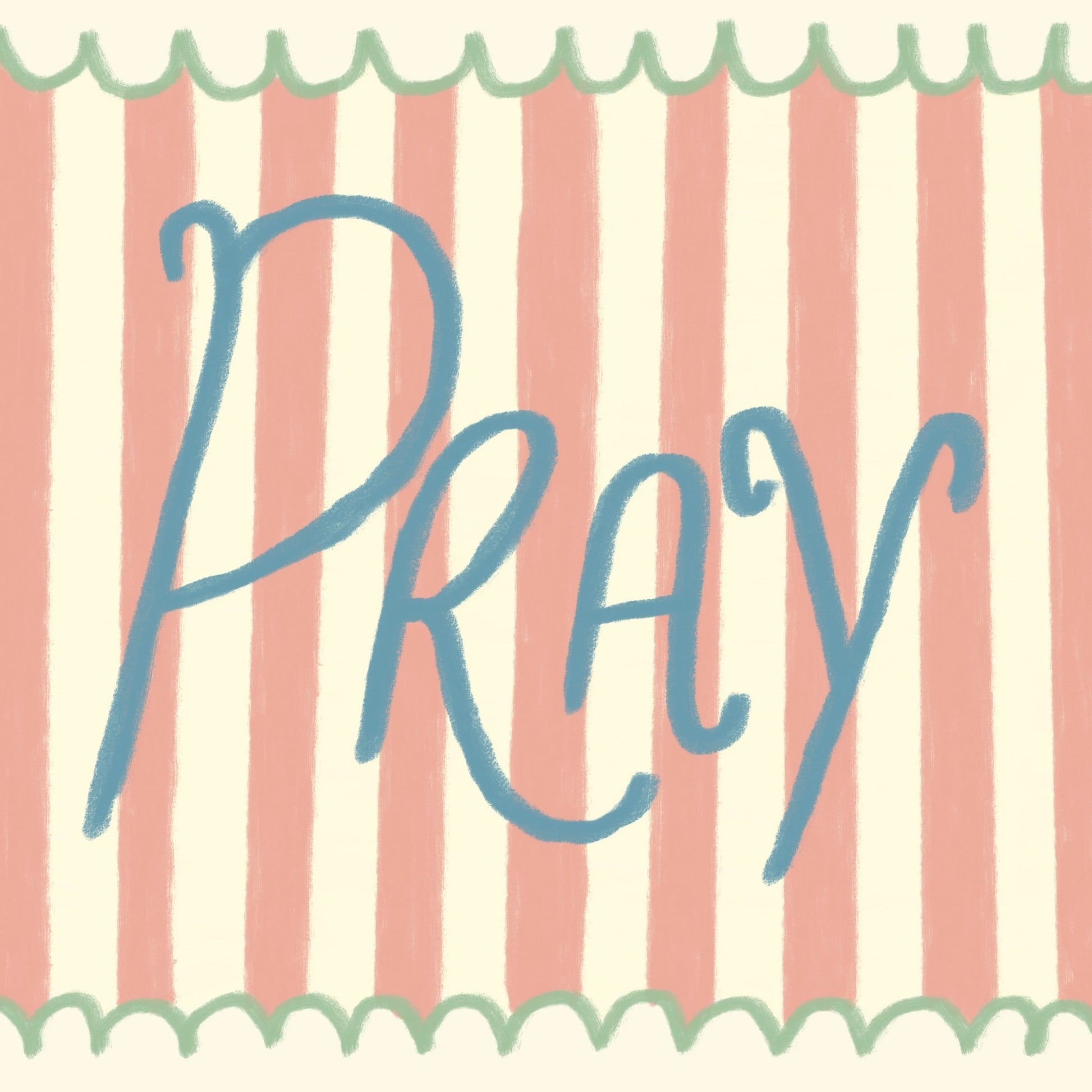 Pray Nursery Wall Art