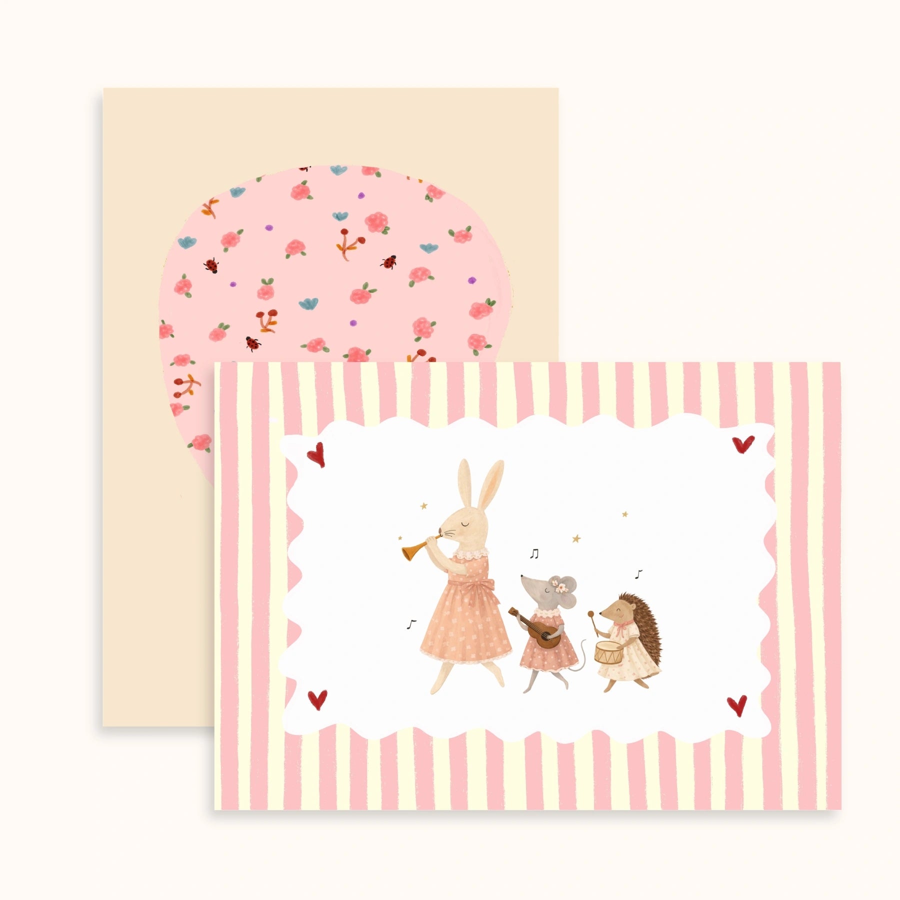 Vintage Girls Nursery Wall Art Set of 2