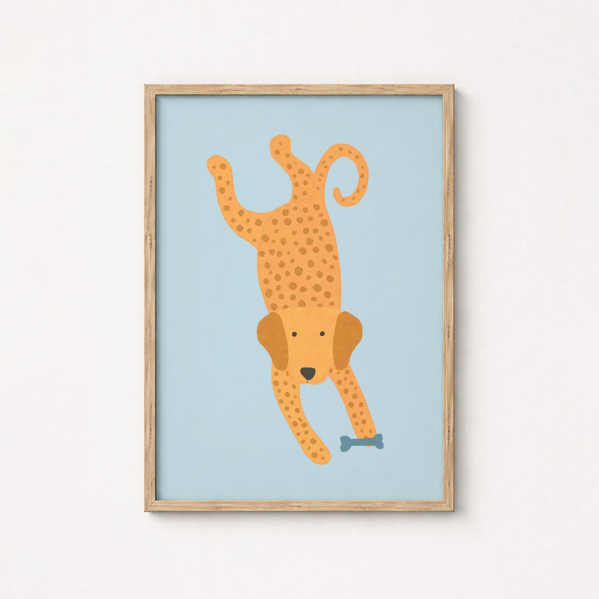 Poster di animali giocosi