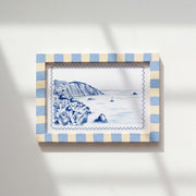 Mediterranean Coastal Village – Arte de pared costero