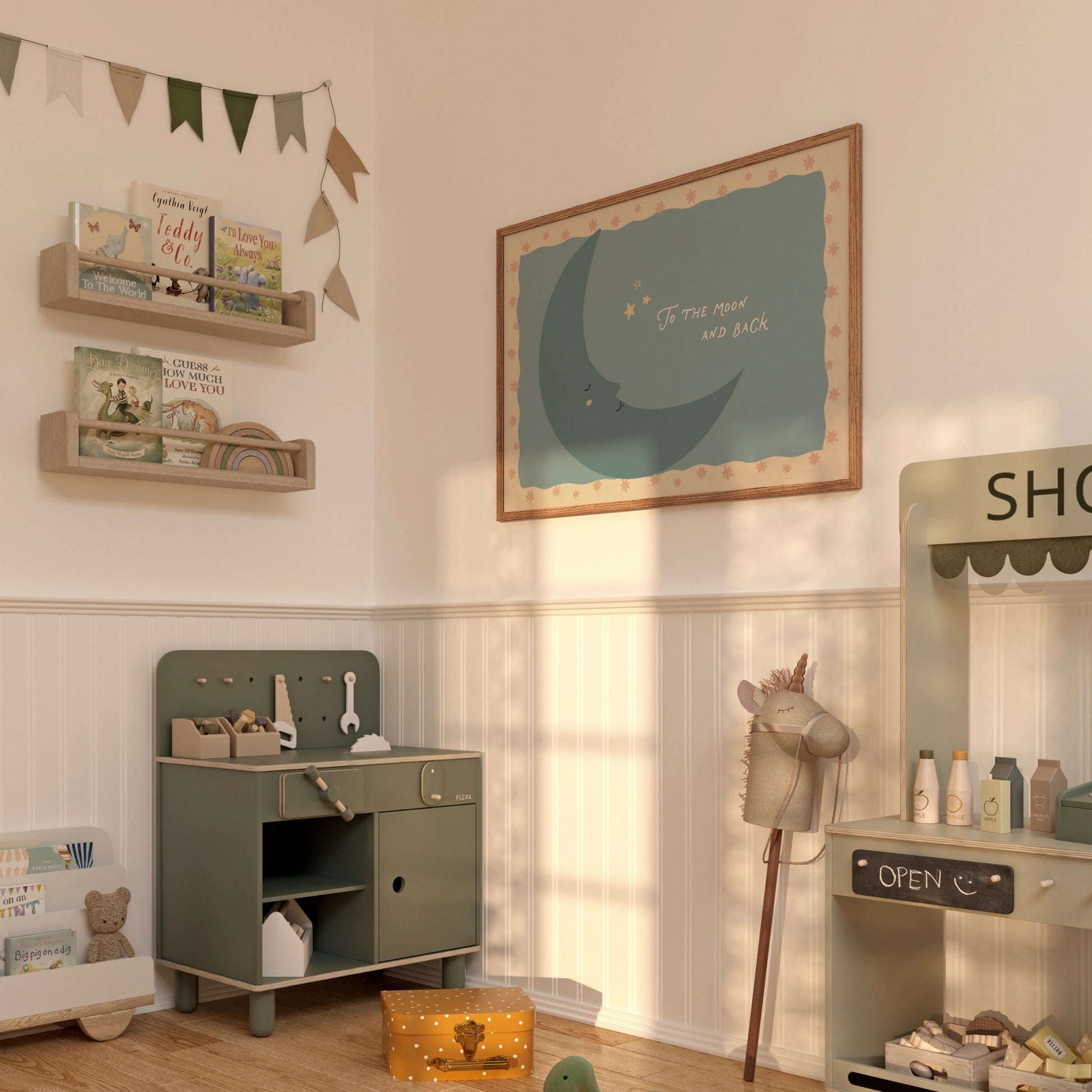 Decorazione celestiale per cameretta