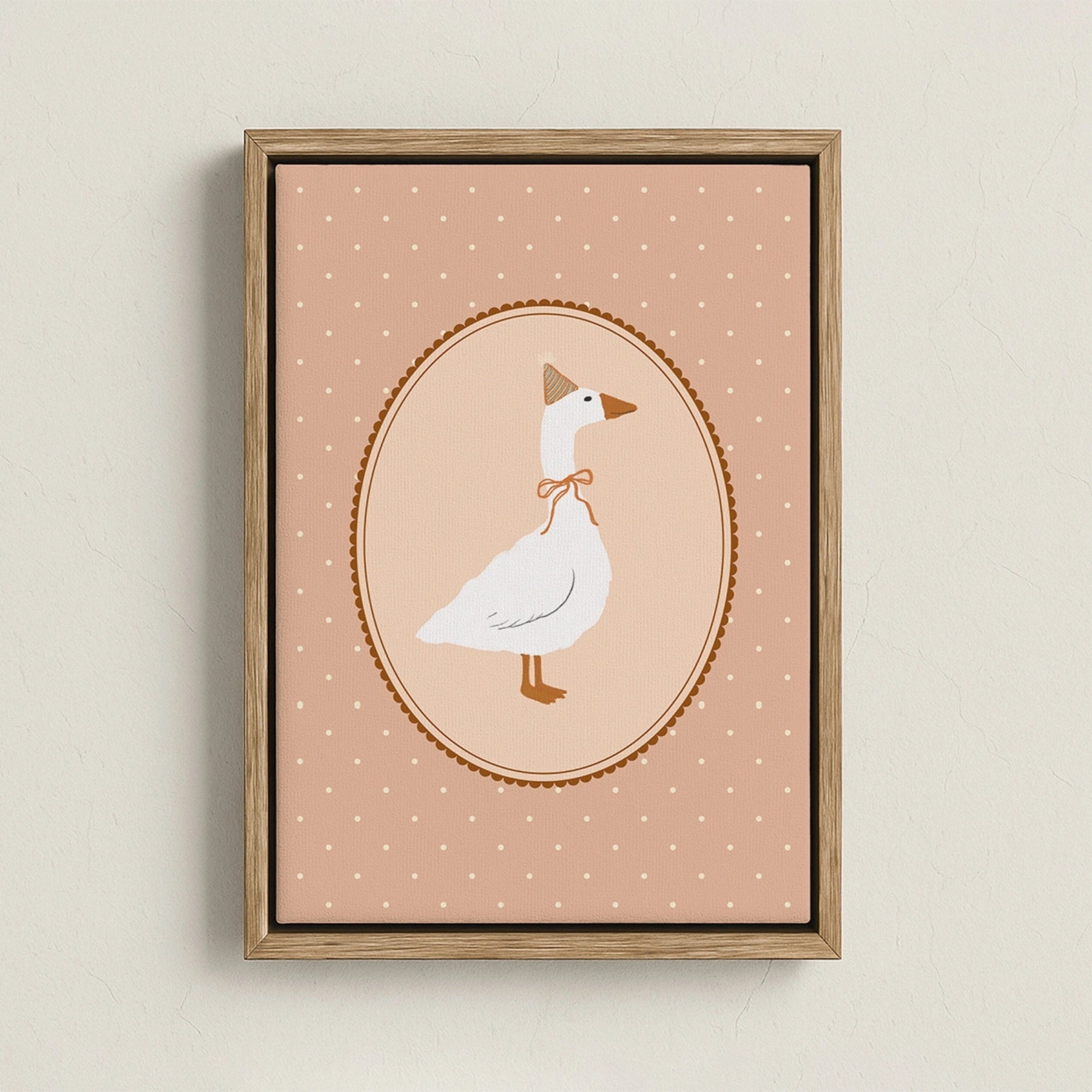 Goose Nursery Canvas Print