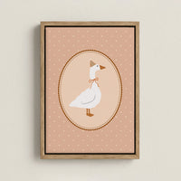 Goose Nursery Canvas Print