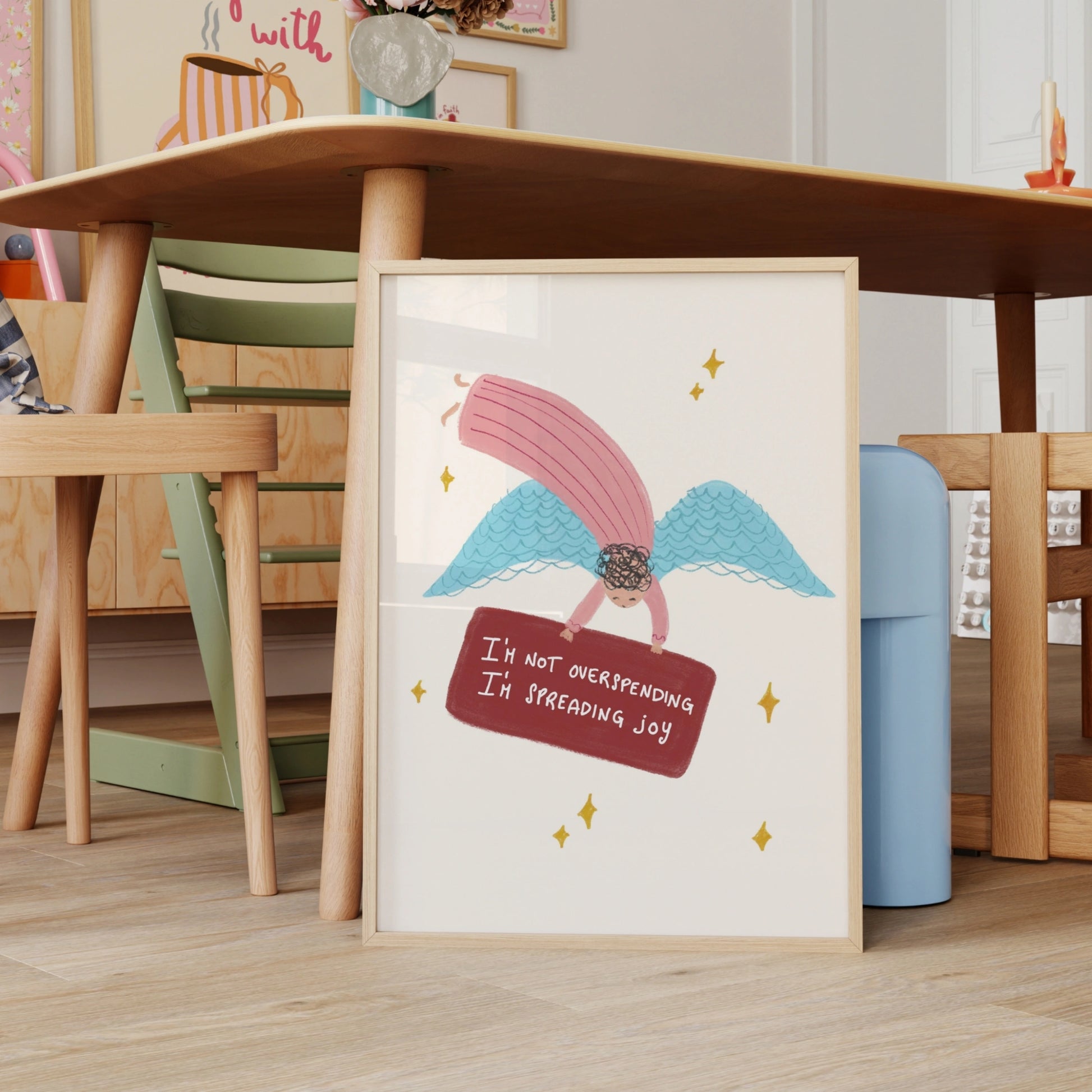 Impression de citation chrétienne fantaisiste