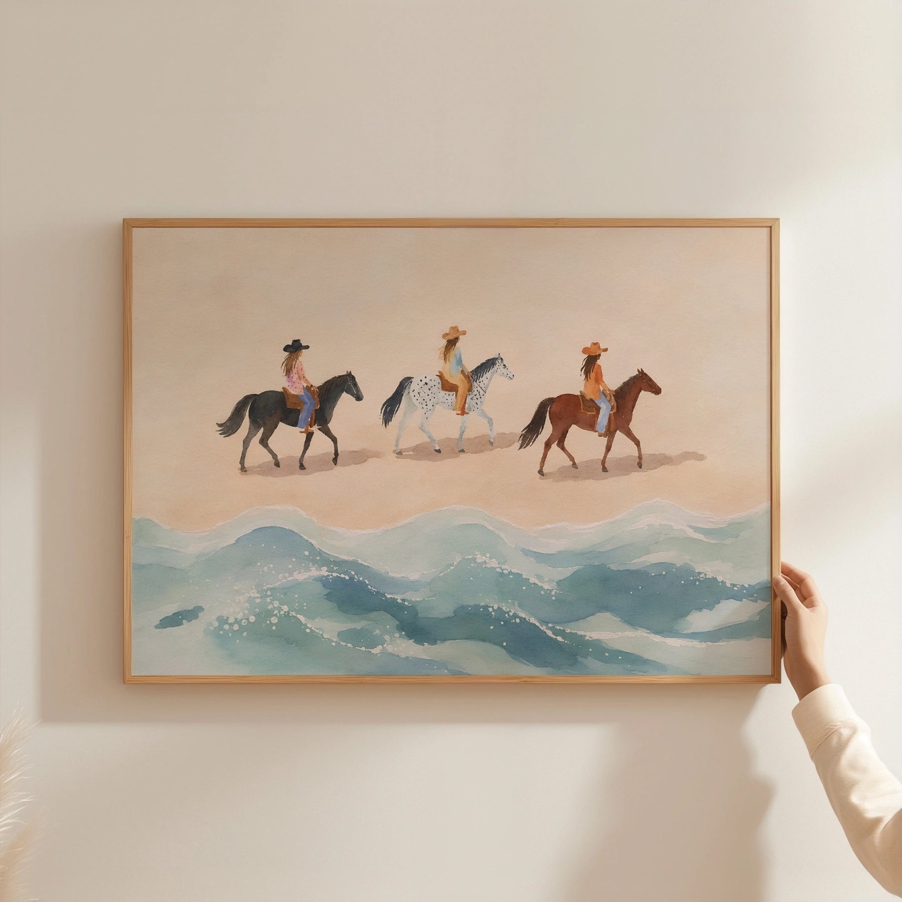 Coastal Cowgirl Duo Print