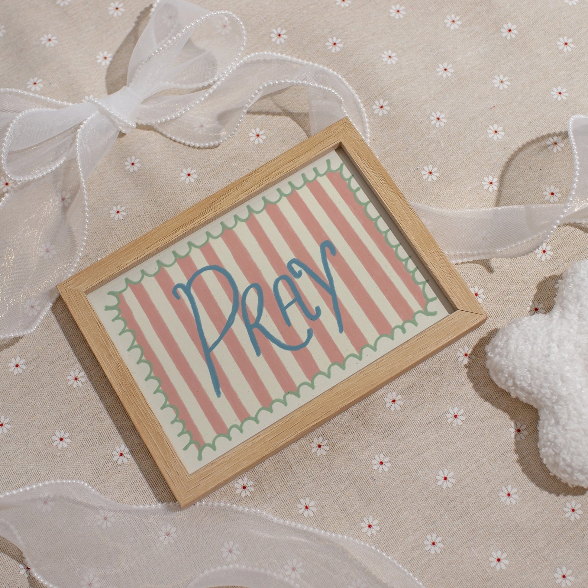Pray Nursery Wall Art