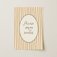 Funny Kitchen Quote Print
