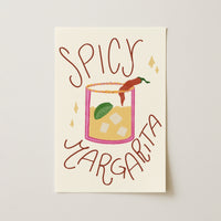 Decorazione del carrello bar "Spicy Margarita"