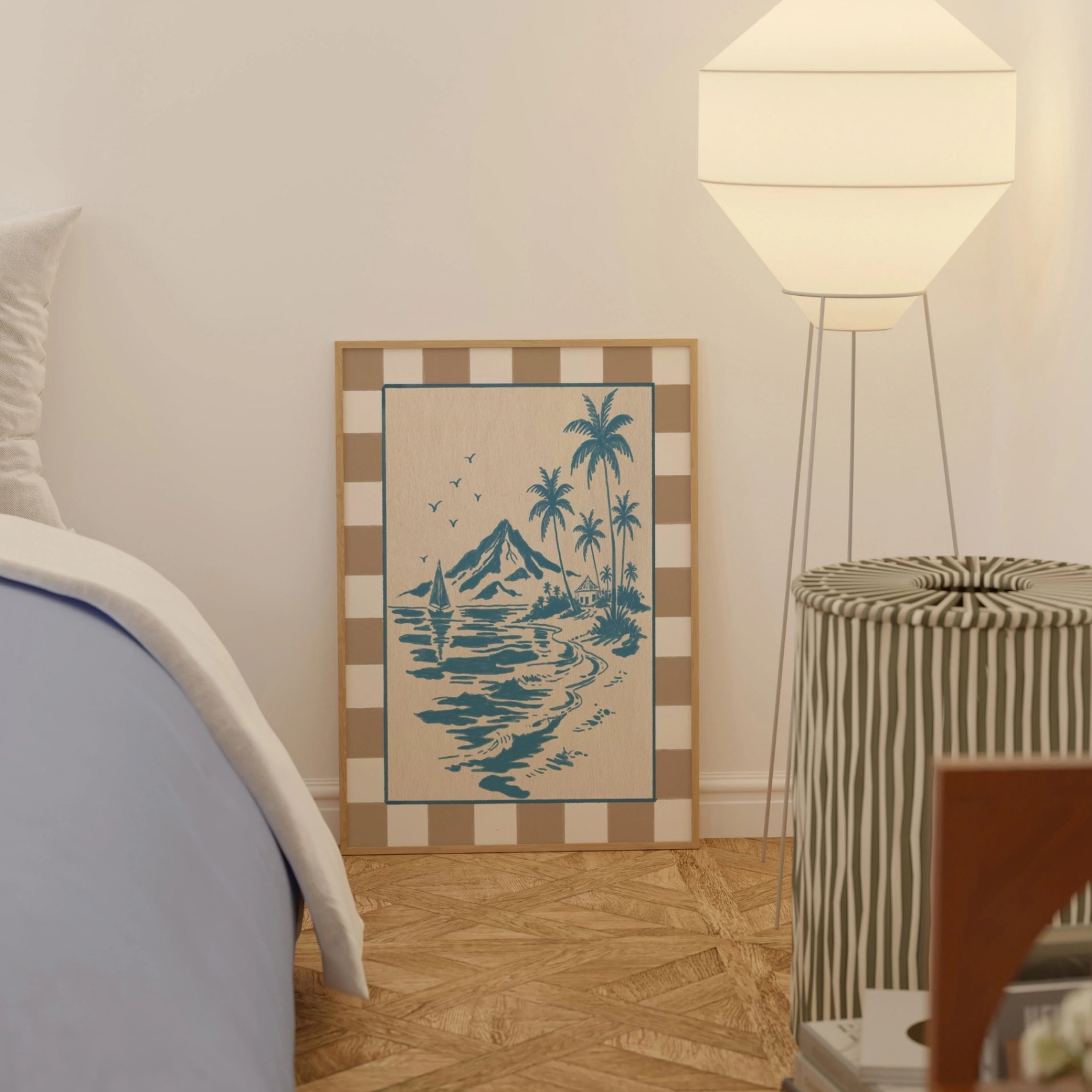 Décoration côtière sirène