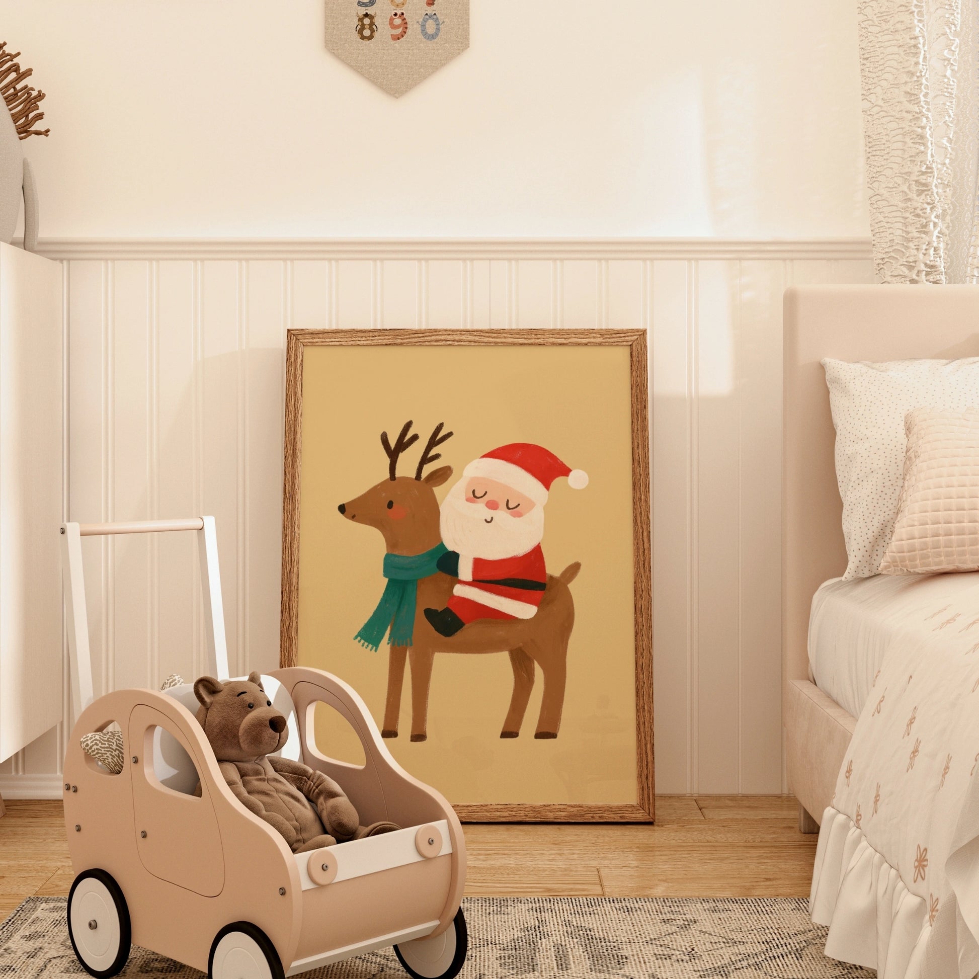 Whimsical Holiday Nursery Decor