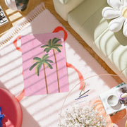 Pink Palm Trees – Coastal Wall Art