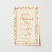 In His Presence – Christian Wall Art