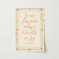 Floral Bible Verse Decor, Christian Wall Decor