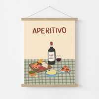 Arte da parete a tema aperitivo