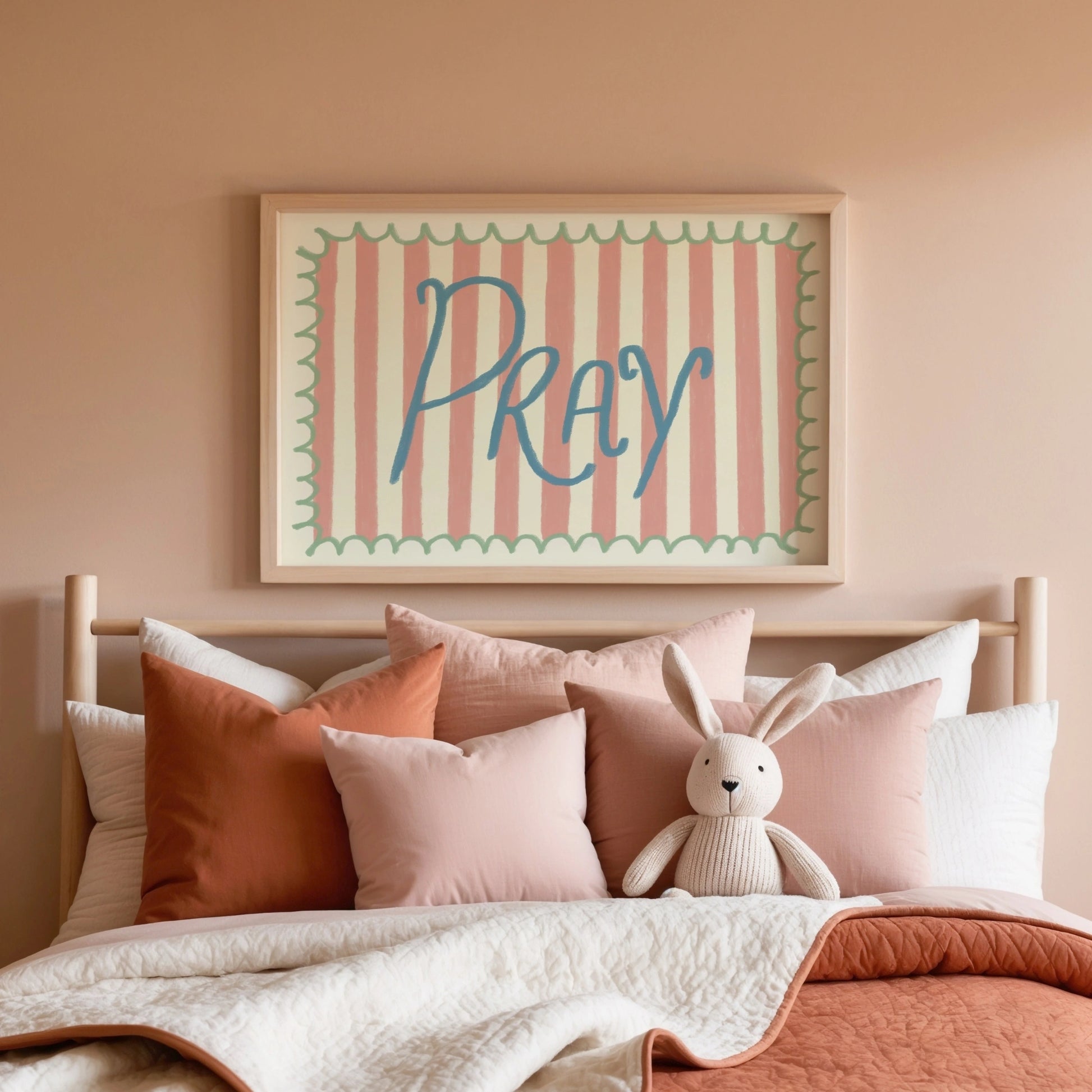 Pray Nursery Wall Art