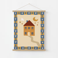 Little Dreamers Nursery Print