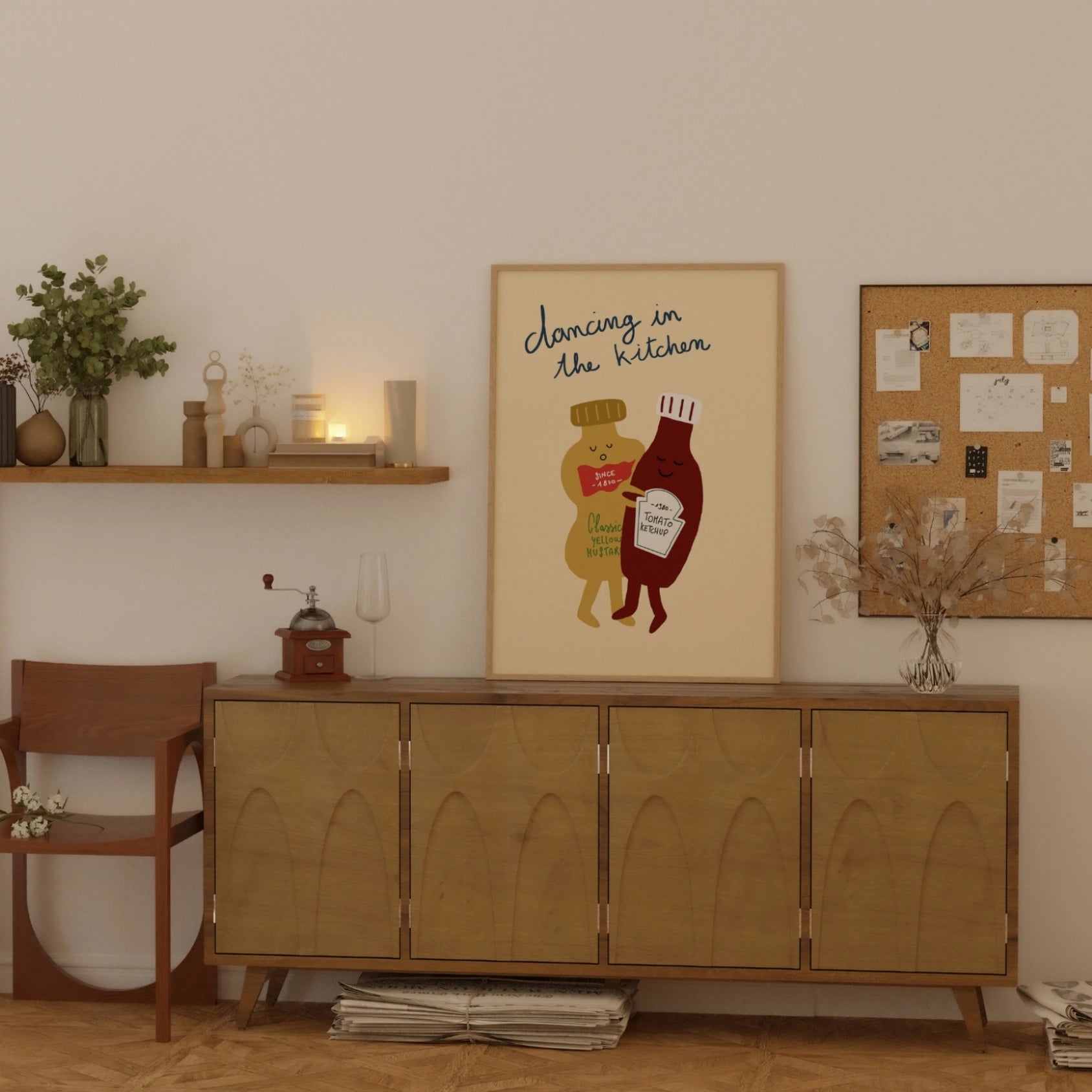 Dancing in the Kitchen, Kitchen Wall Decor