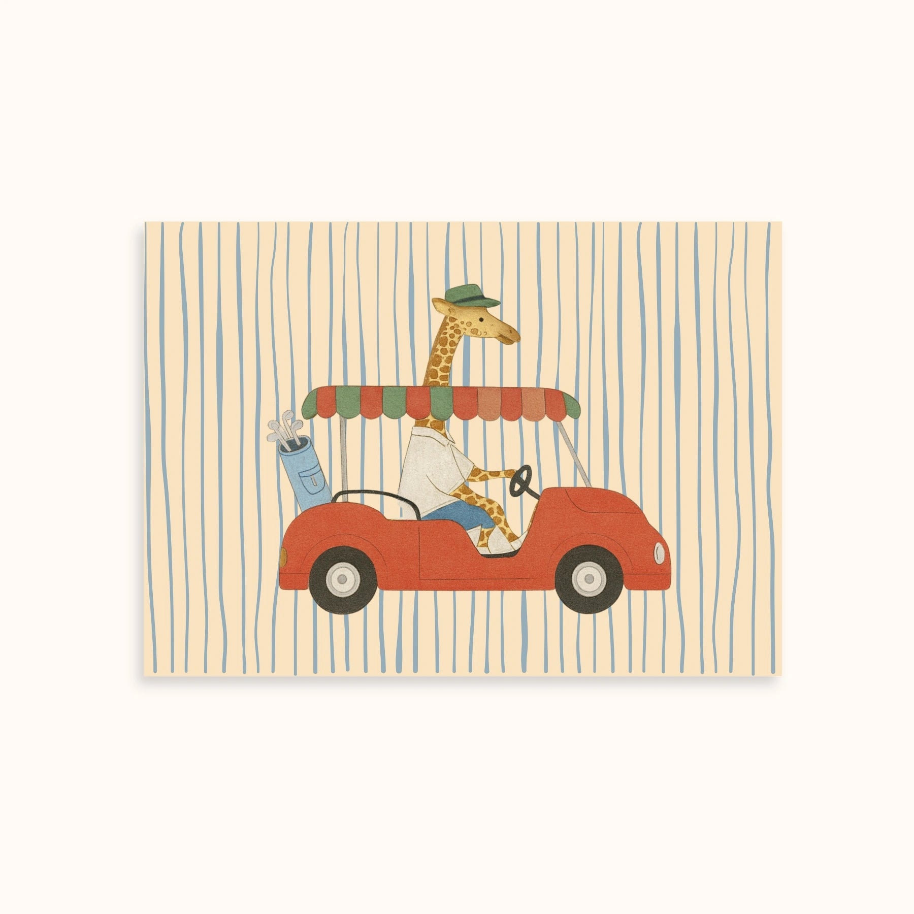 Vintage Boy Nursery Wall Art Set of 2