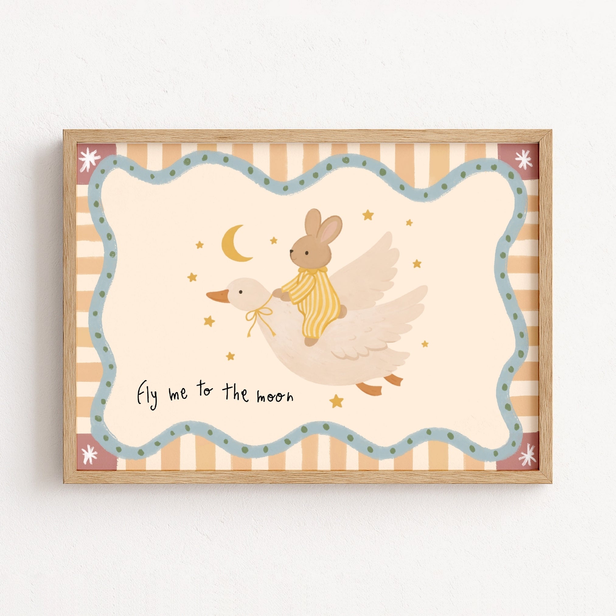 Dreamy Animal Nursery Decor, Whimsical Kids Decor