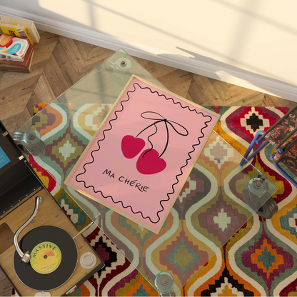 Cherry Wall Art – Pink French Print