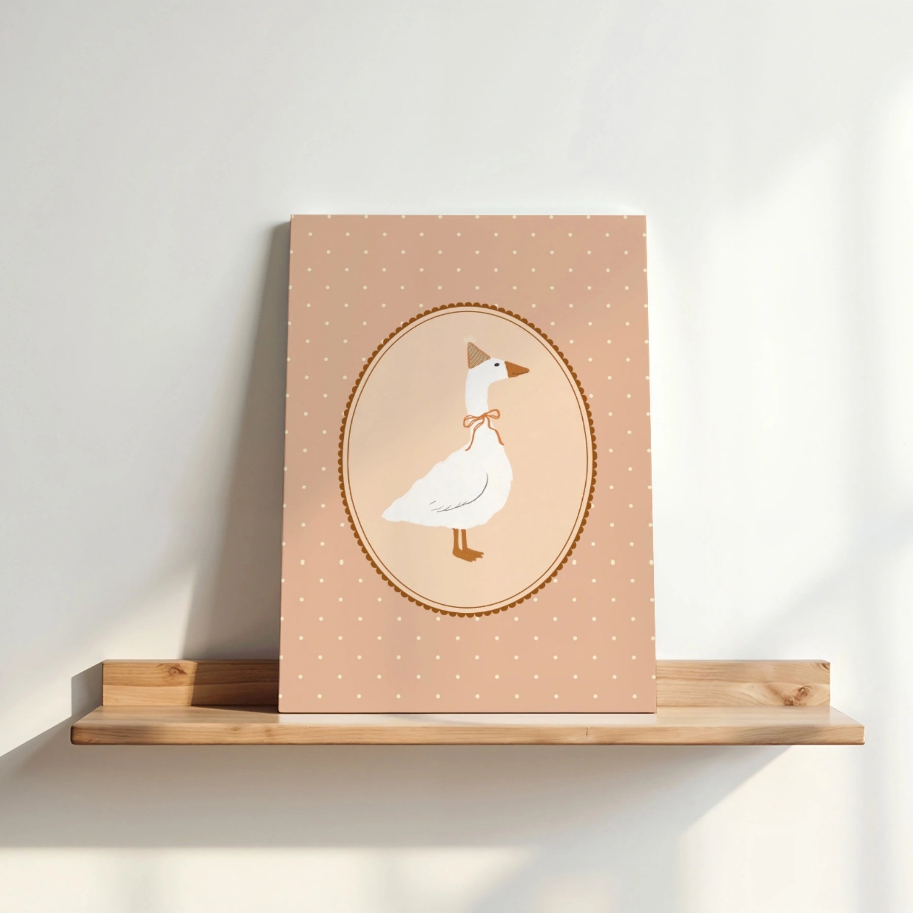 Goose Nursery Canvas Print