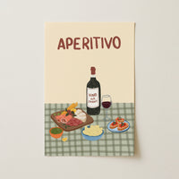 Arte da parete a tema aperitivo