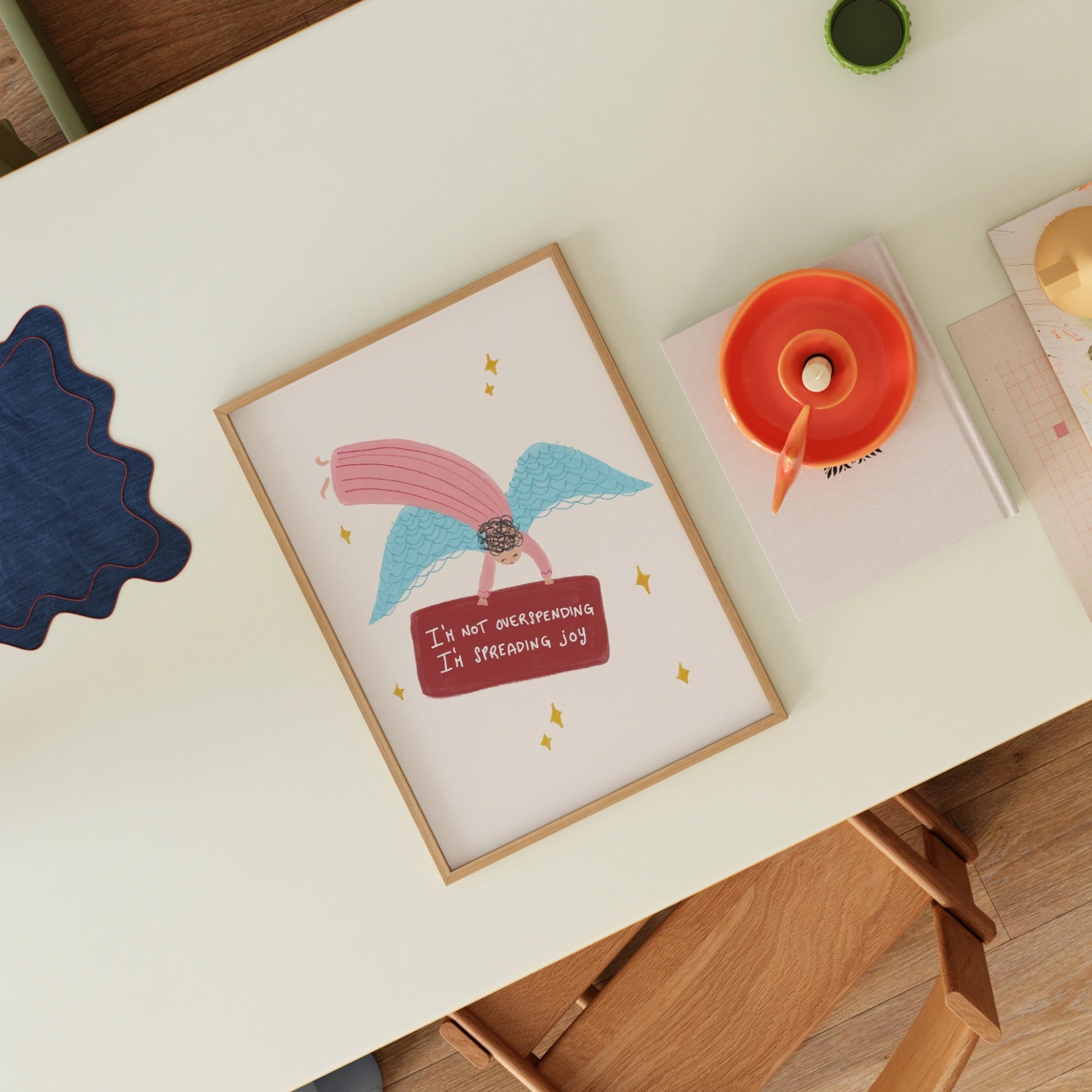 Impression de citation chrétienne fantaisiste