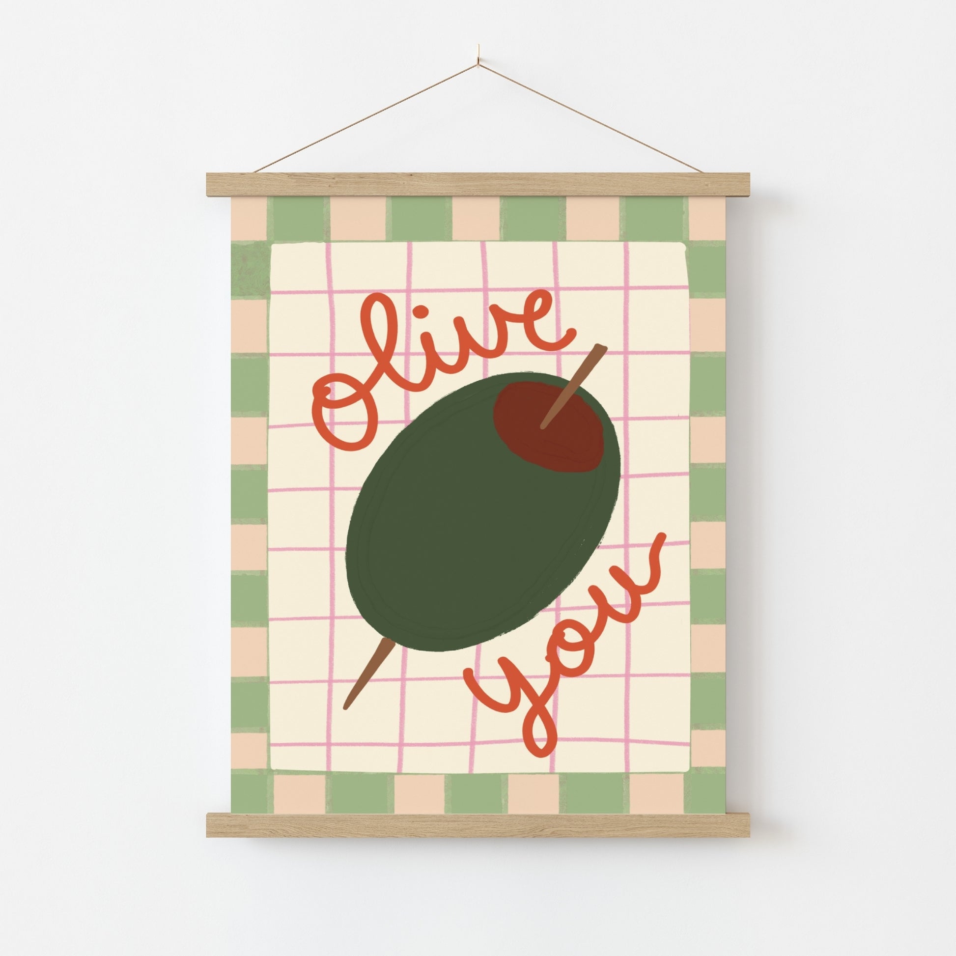 Olive You Kitchen Wall Art