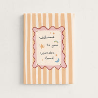 Welcome to Your Wonderland Nursery Canvas Print