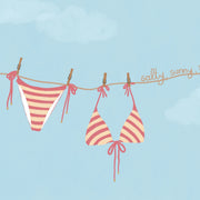 Striped Bikini – Coastal Wall Art