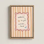 Striped Kids – Nursery & Kids Canvas Wall Art