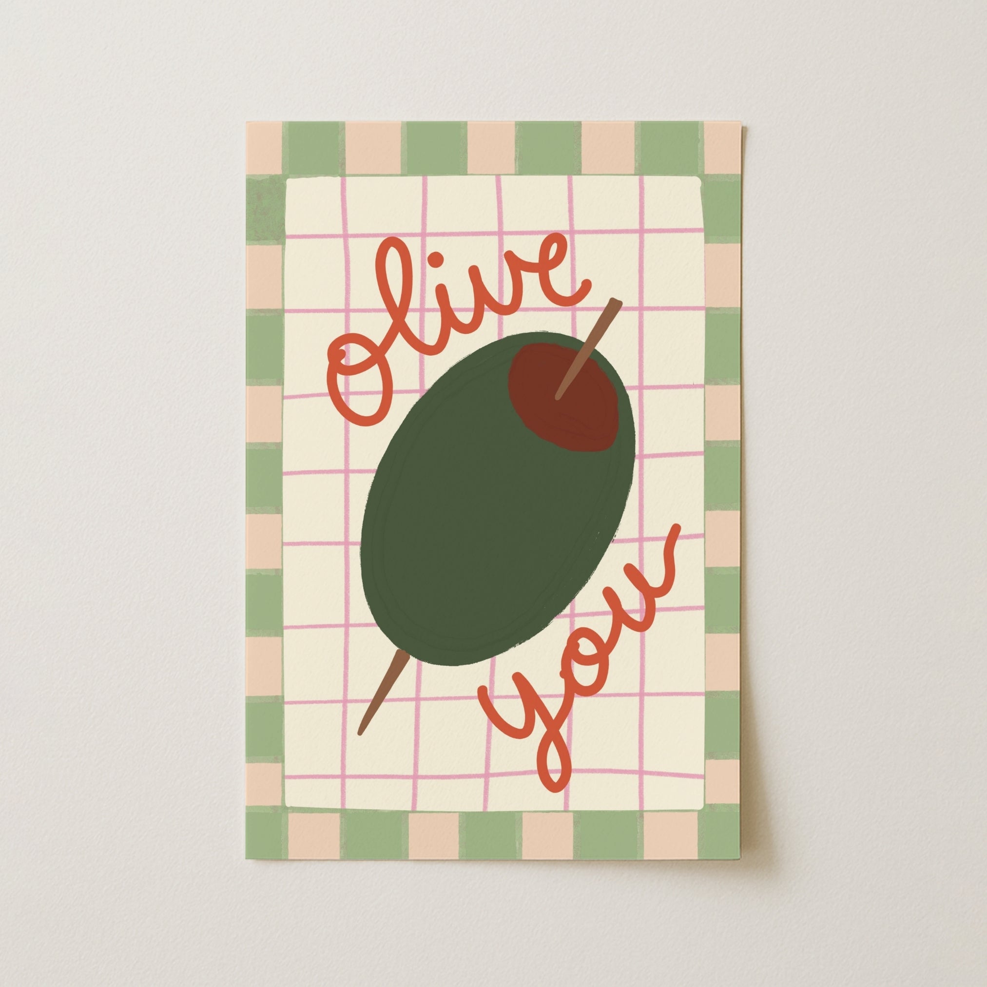 Olive You Kitchen Wall Art