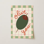 Olive You – Kitchen Wall Art