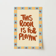 Play All Day – Décoration murale pour chambre d’enfant
