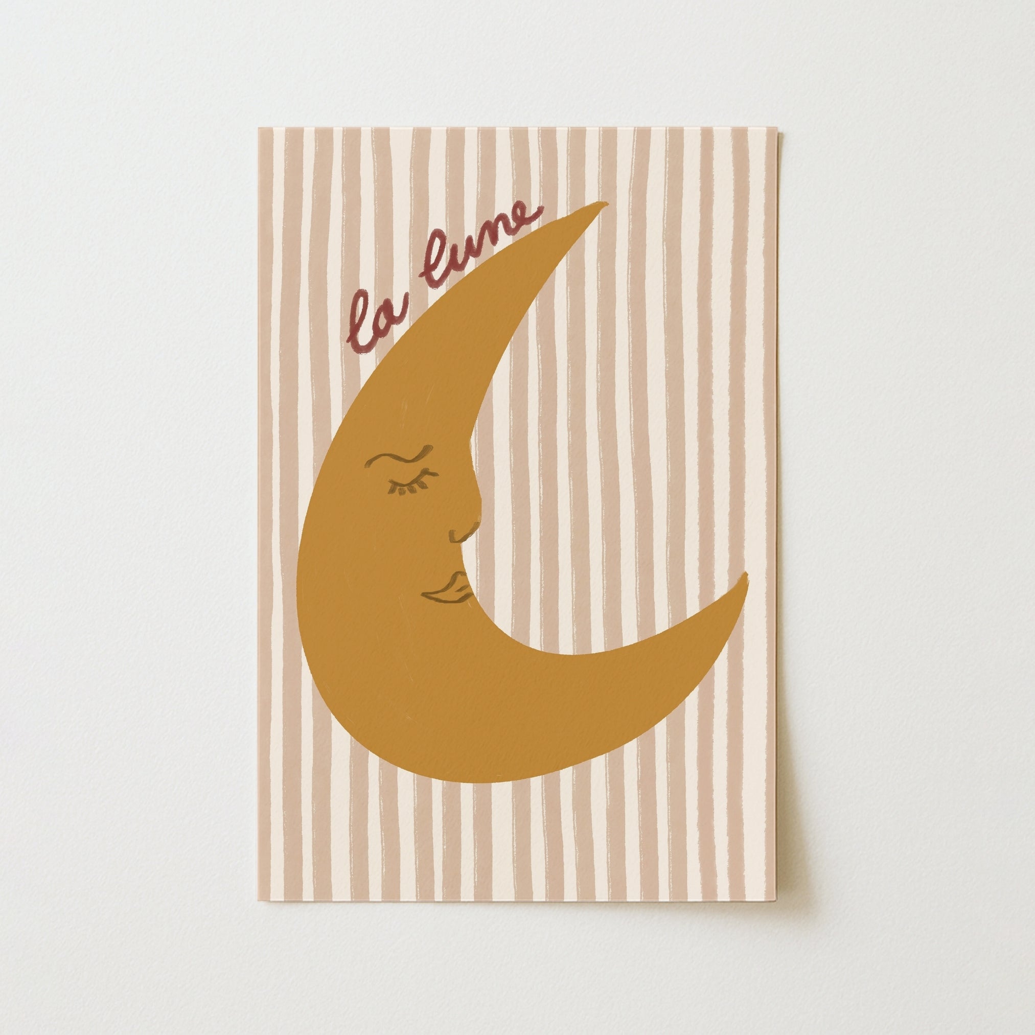 La Lune Nursery Print