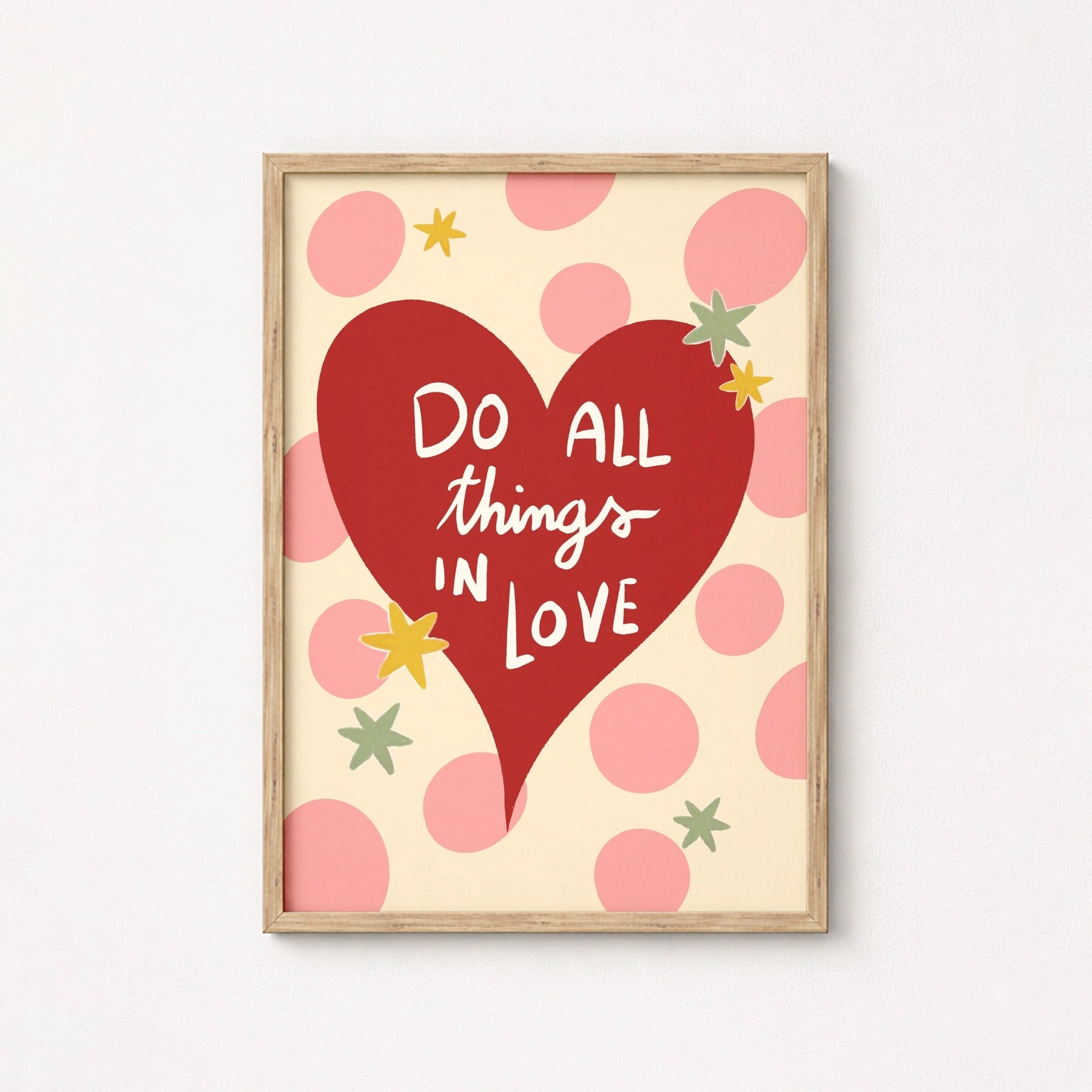 Modern Bible Verse Poster, Christian Wall Decor