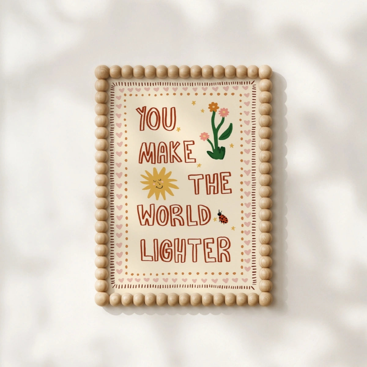Inspirational Nursery Wall Art, Colorful Kids Decor