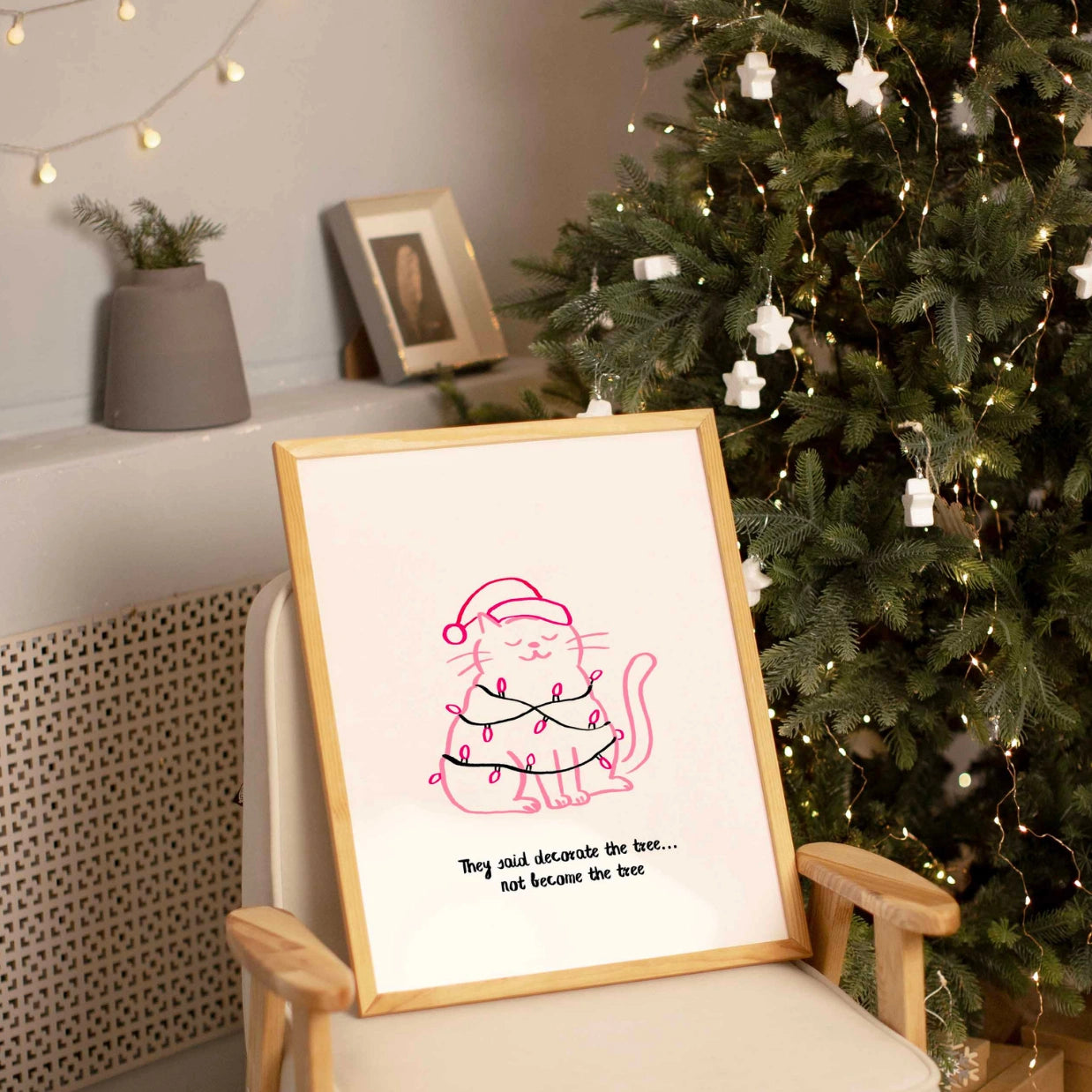 Cute Cat Holiday Decor