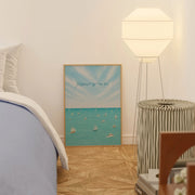 Happiest By The Sea – Coastal Wall Art