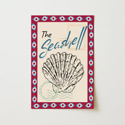 The Blue Seashell – Coastal Wall Art