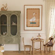 Whimsical Goose Illustration – Nursery & kids wall art