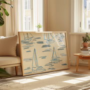 Sailboat Coastal – Coastal Wall Art