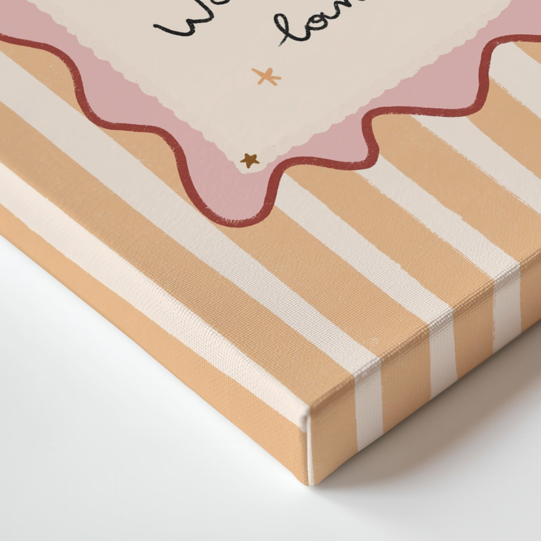 Welcome to Your Wonderland Nursery Canvas Print