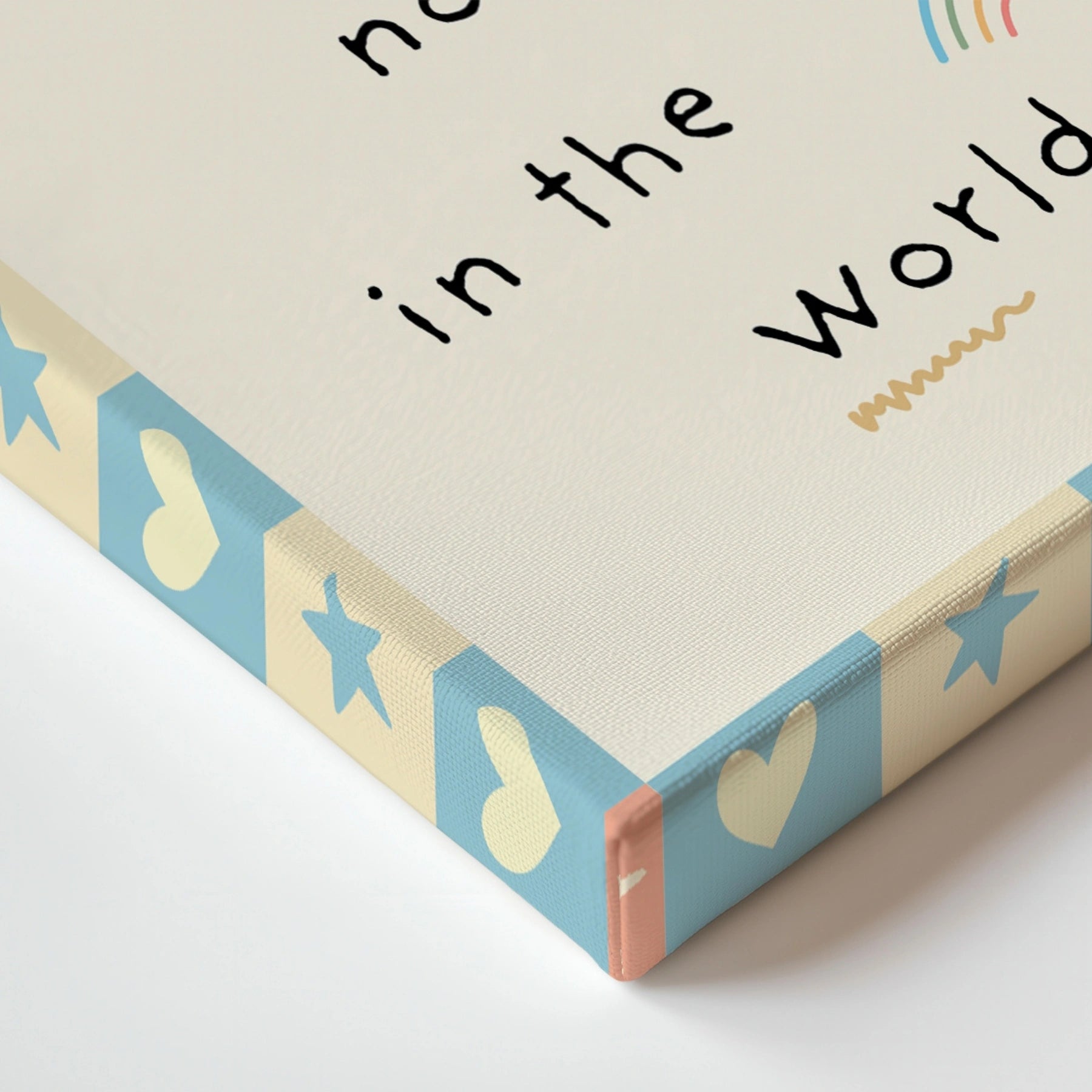 Now You’re in the World Nursery Canvas Print