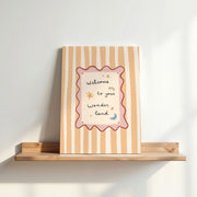 Striped Kids – Nursery & Kids Canvas Wall Art